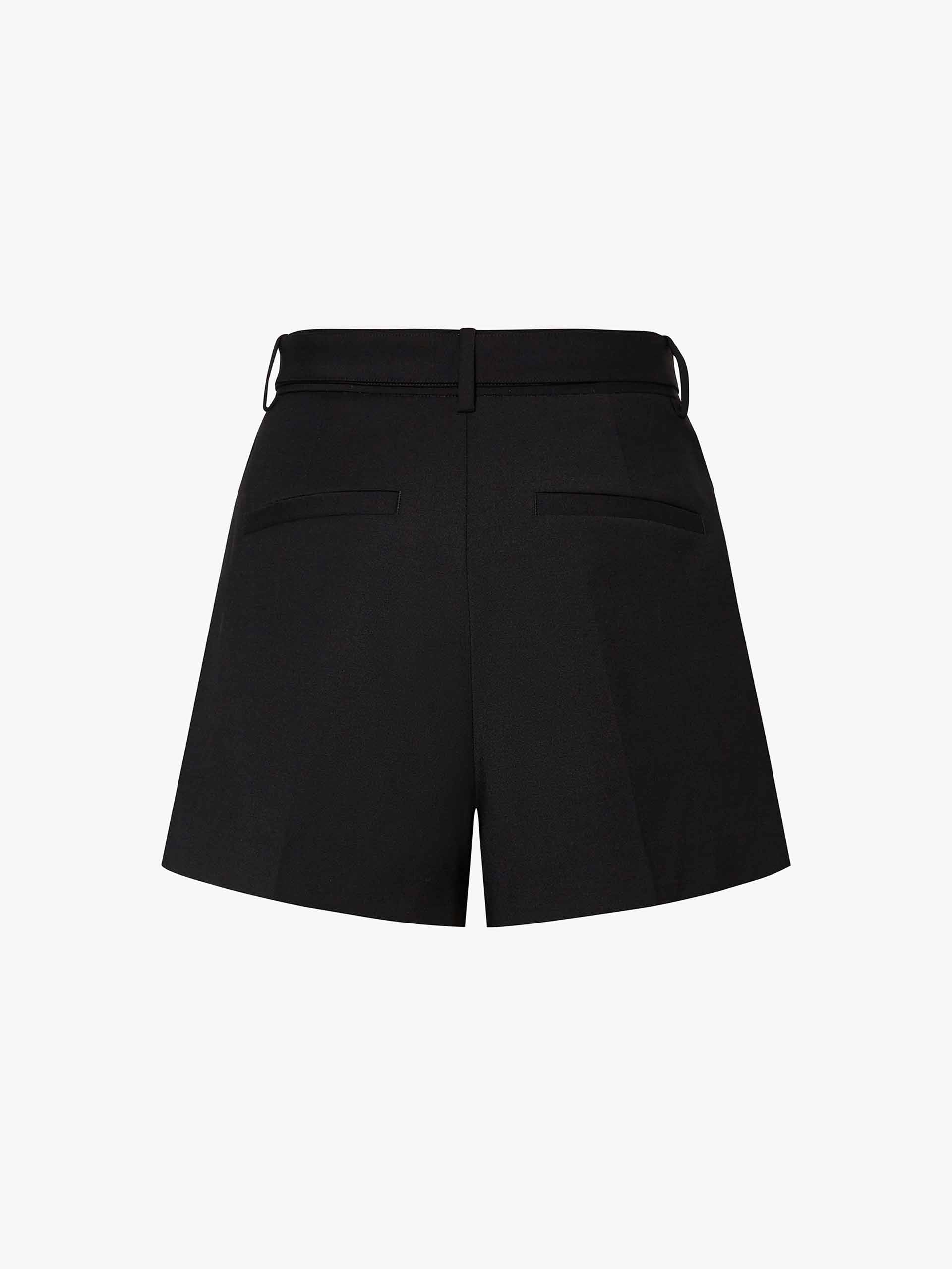 Wool Blend Belted Shorts - Image 10