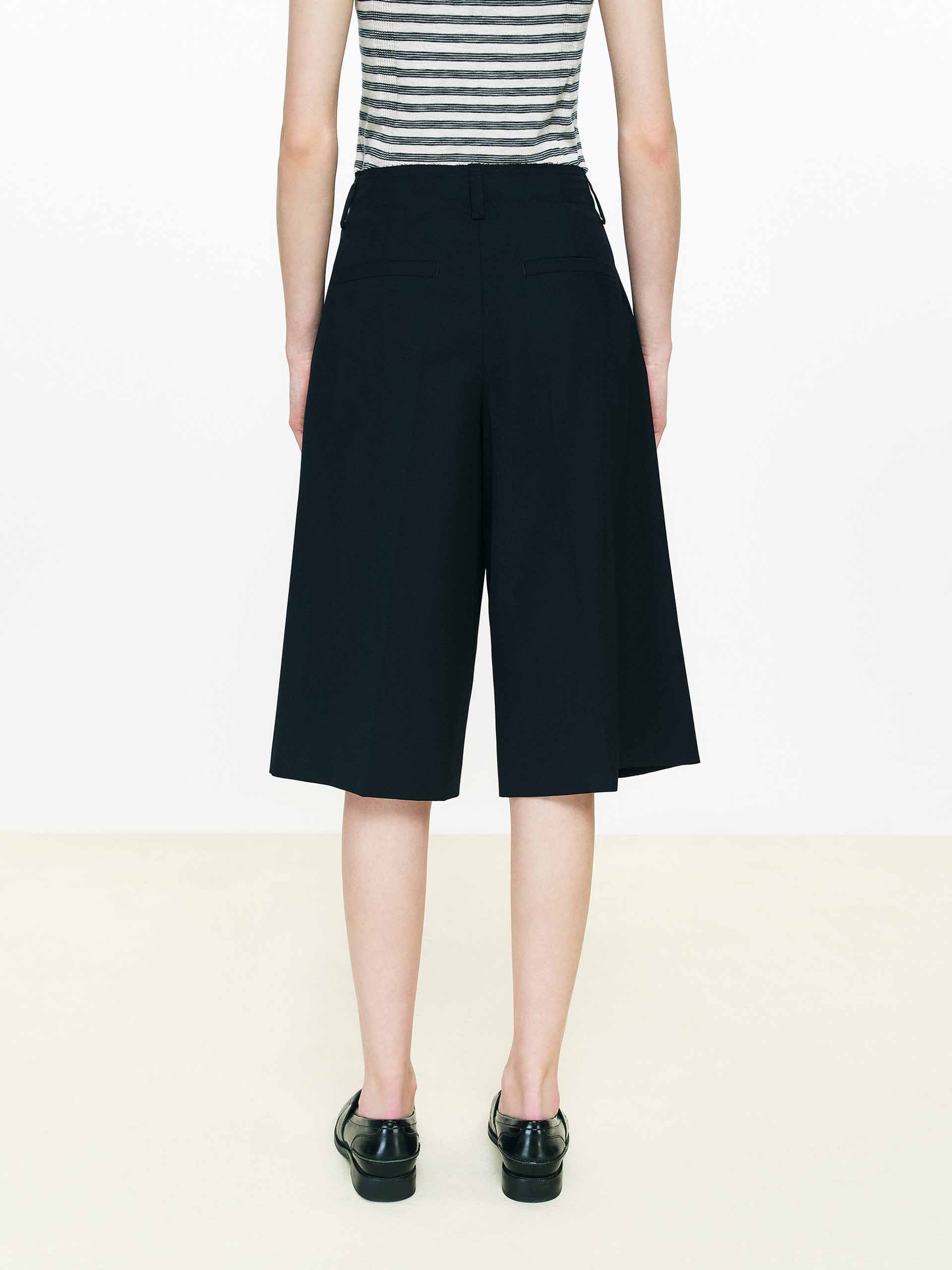 Wool Blend Bermuda Shorts - Image 3