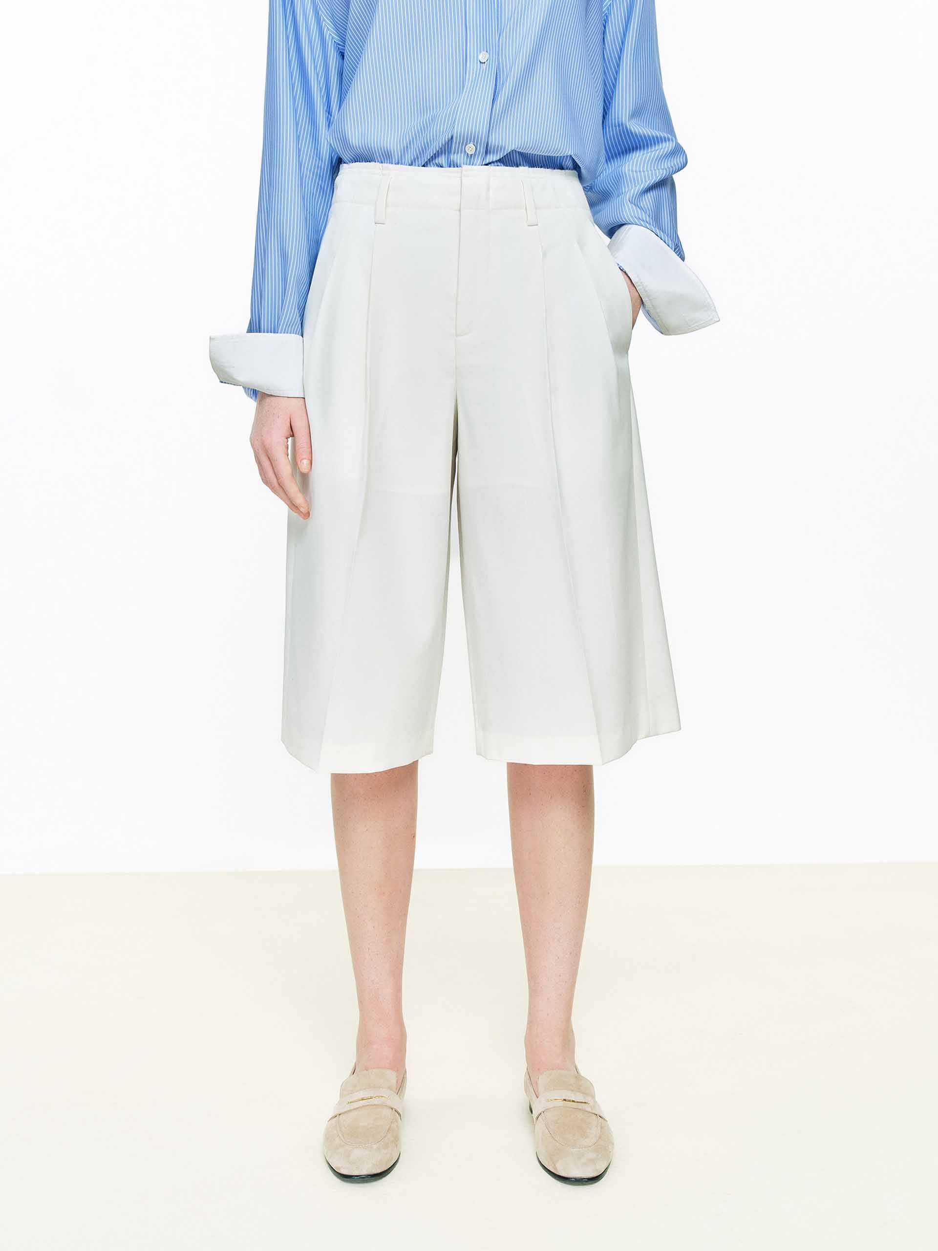 Wool Blend Bermuda Shorts - Image 9