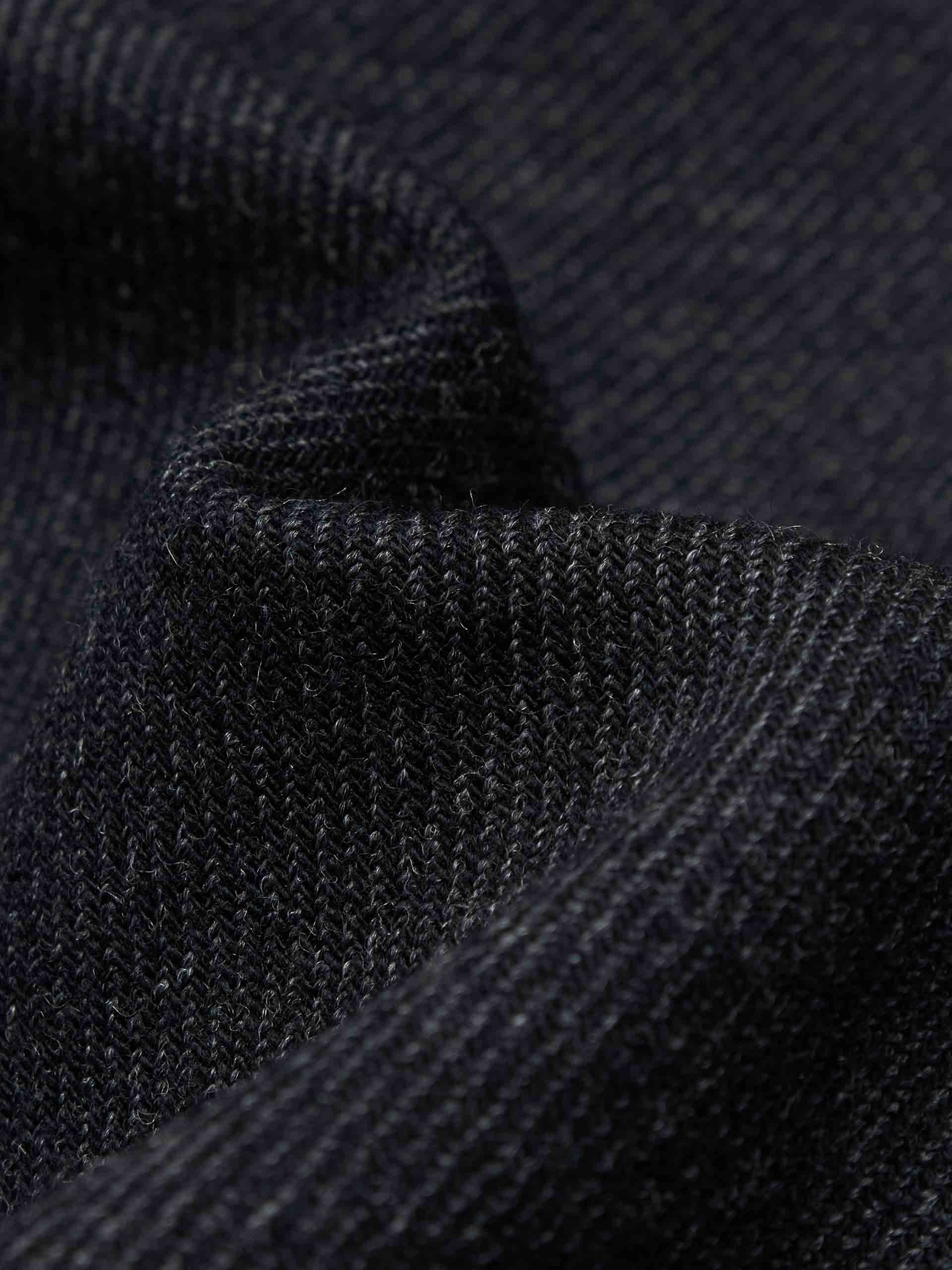 Wool Blend Cropped Blazer - Image 4