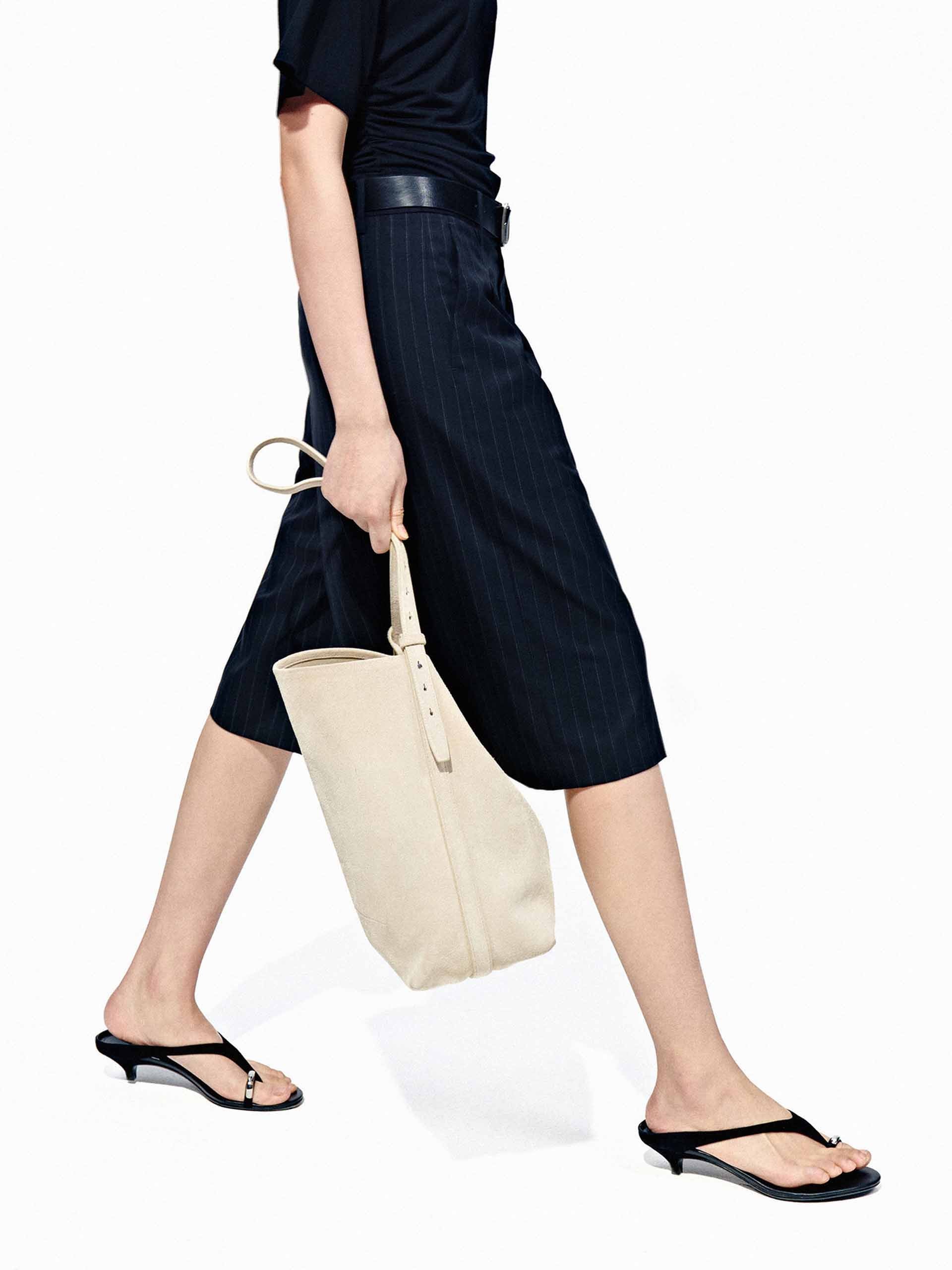 Wool Blend Cropped Shorts - Image 7