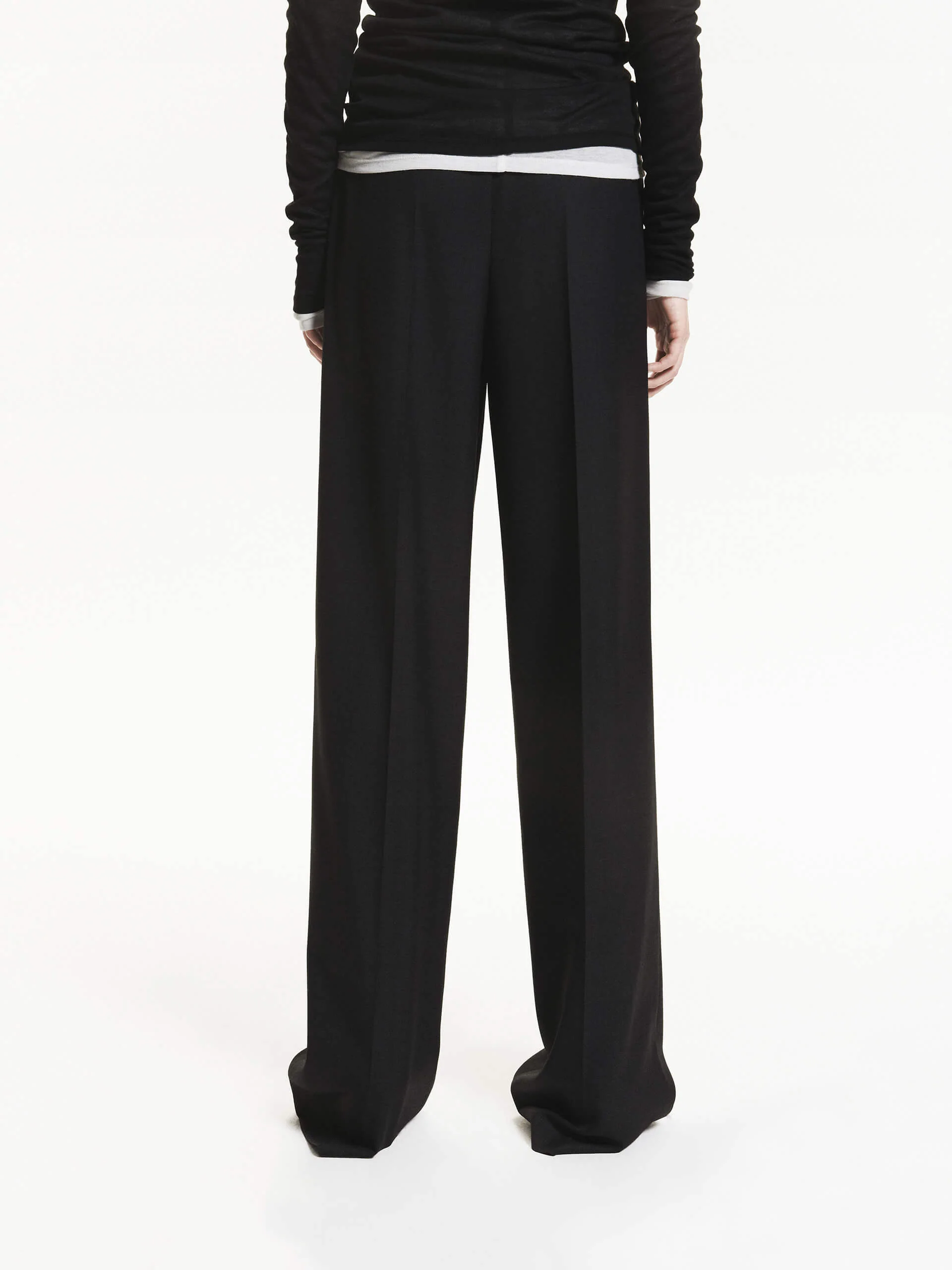 Wool Blend Drawstring Pants - Image 6