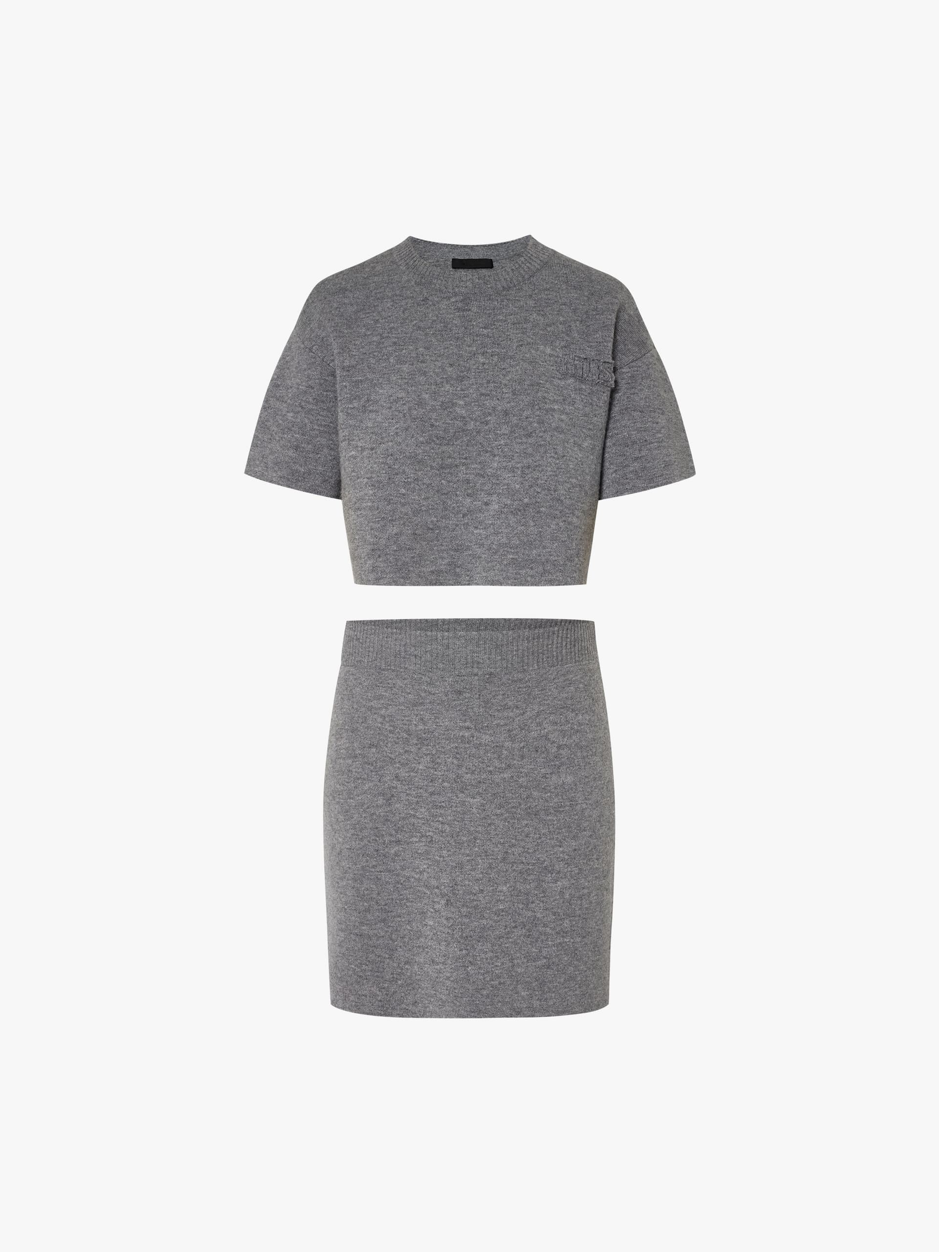 Wool Blend Skirt and Top Set - Image 5