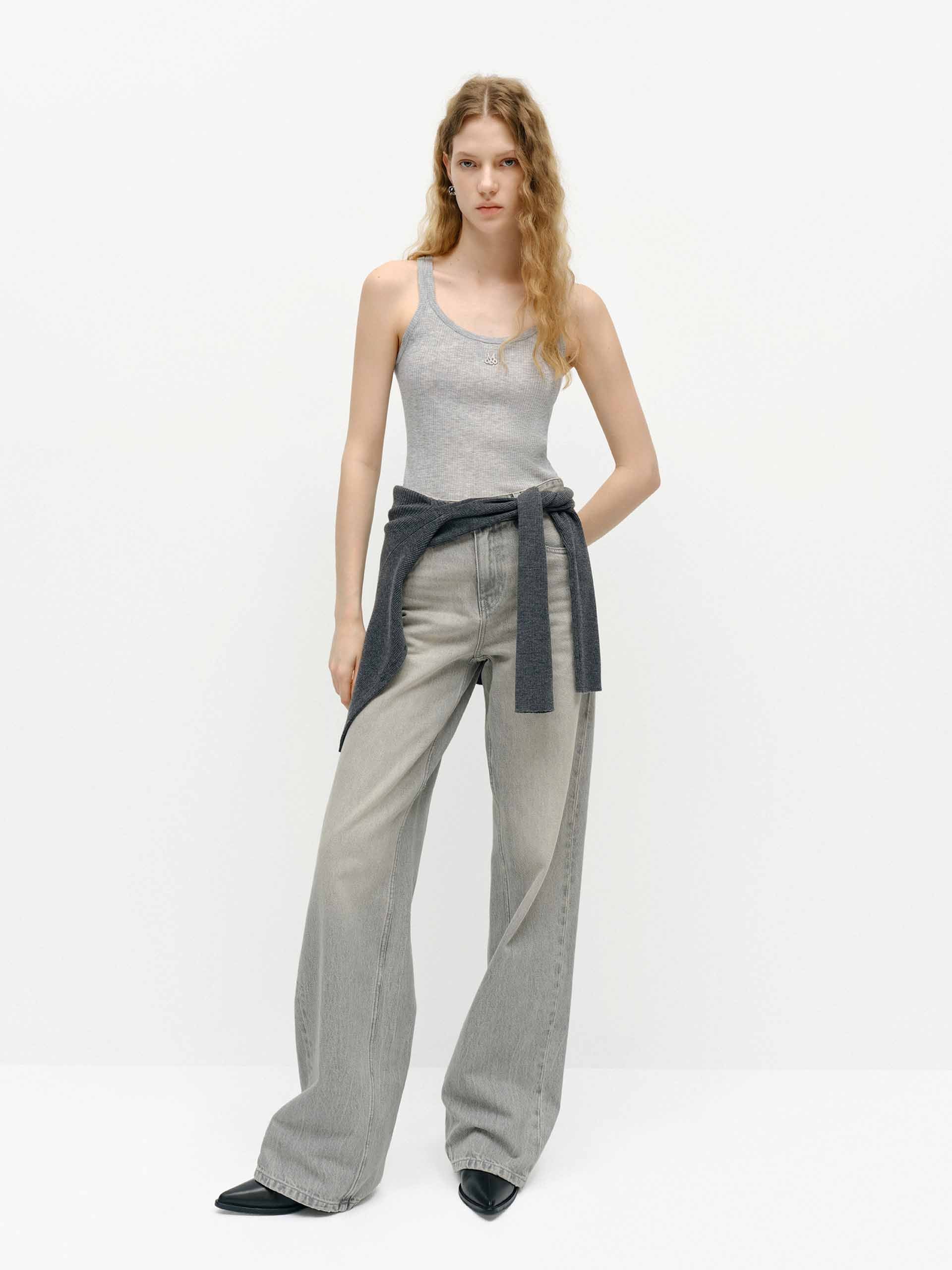 Wool Blend Knit Tank - Image 10