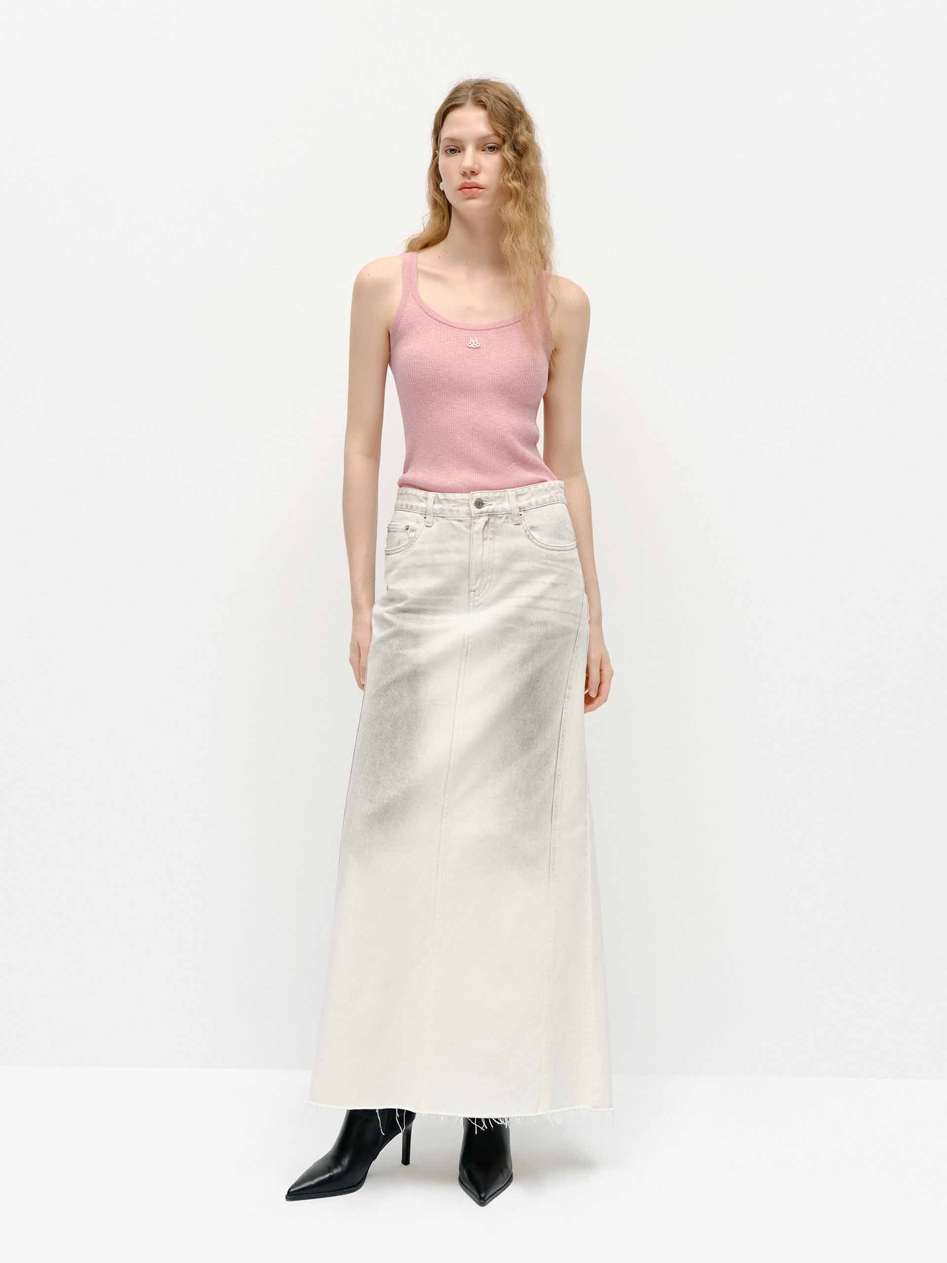 Wool Blend Knit Tank - Image 2