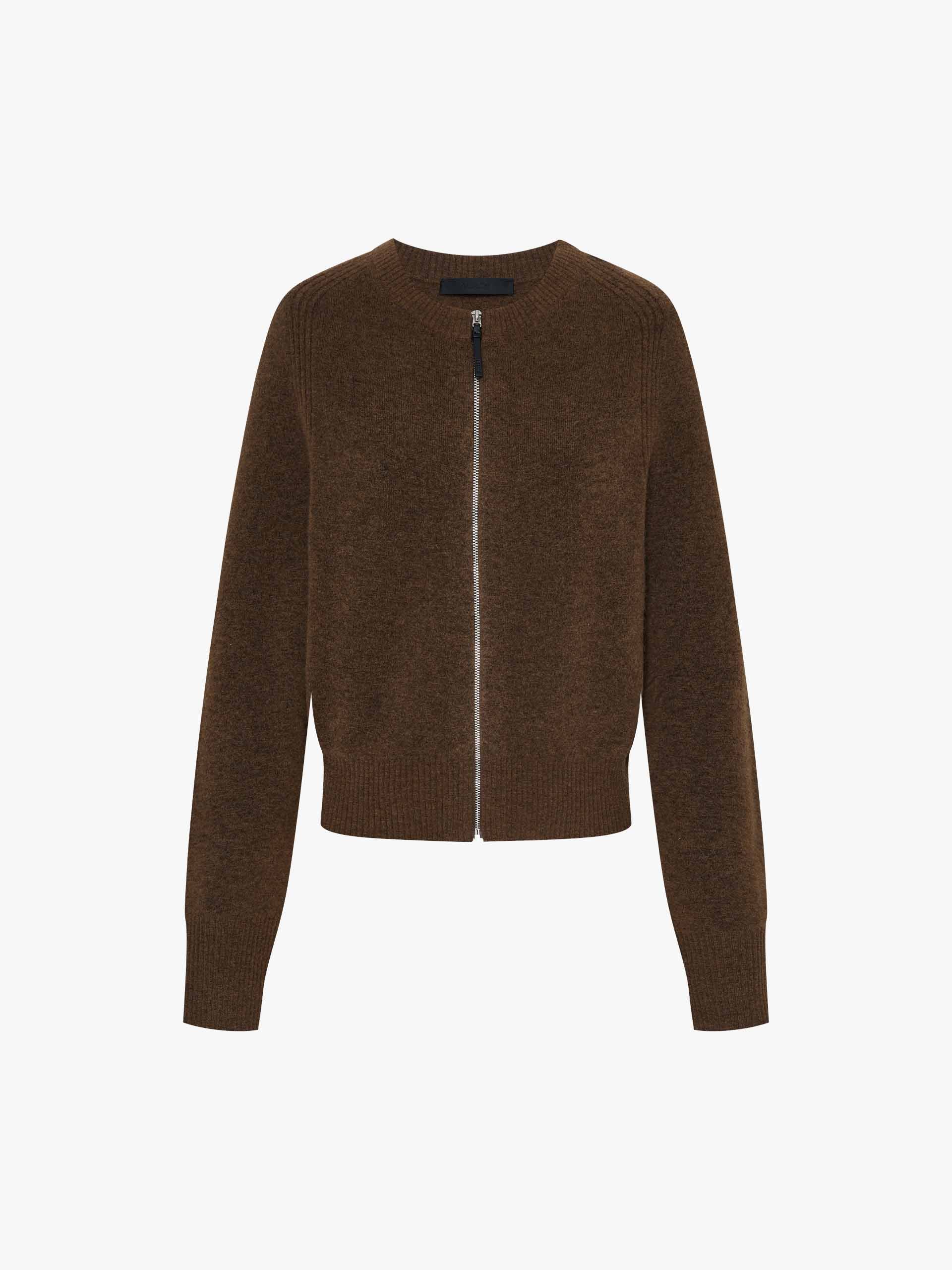 Wool Blend Knitted Cardigan - Image 12