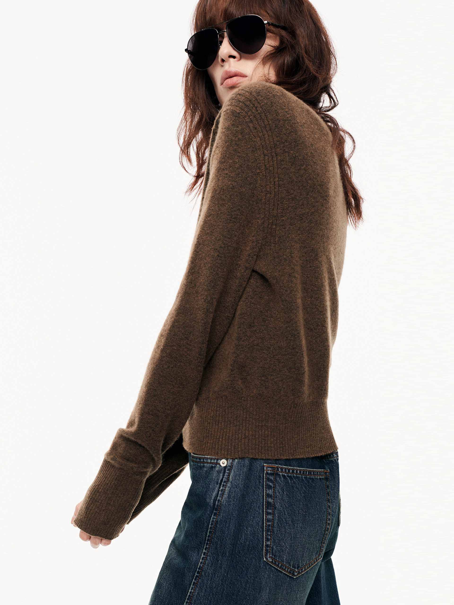 Wool Blend Knitted Cardigan - Image 14