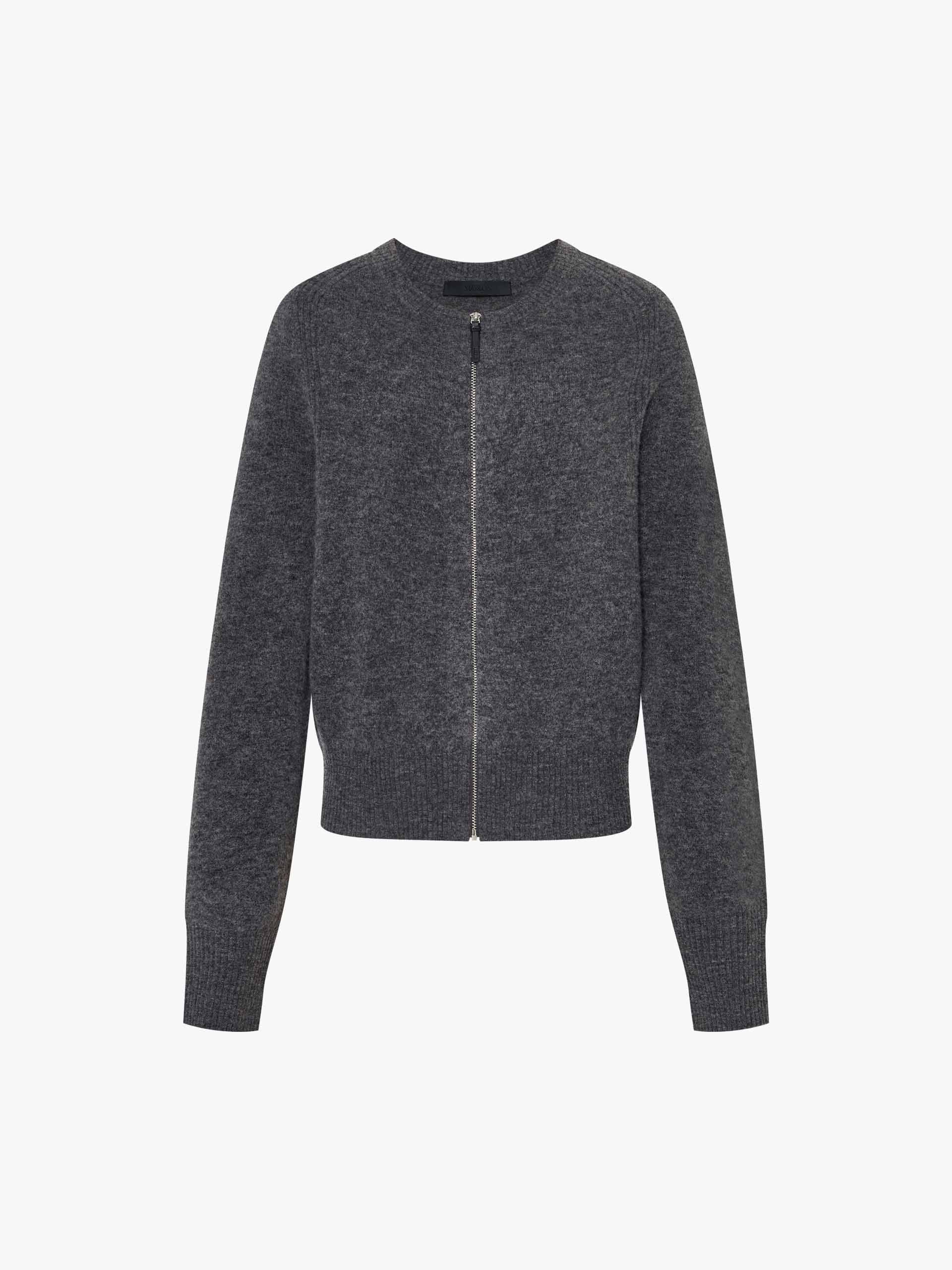 Wool Blend Knitted Cardigan - Image 5