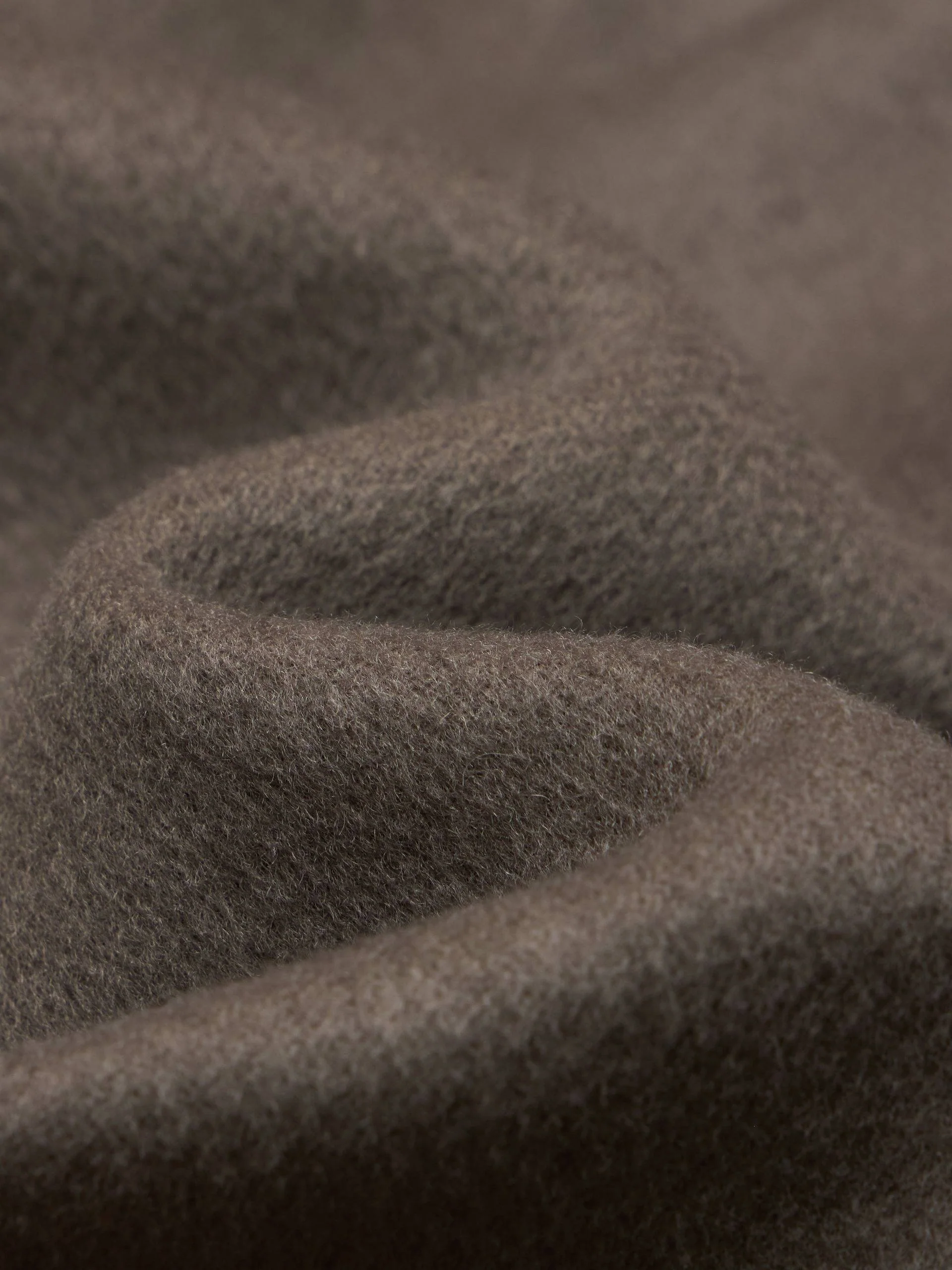 Wool Blend Long Coat - Image 10