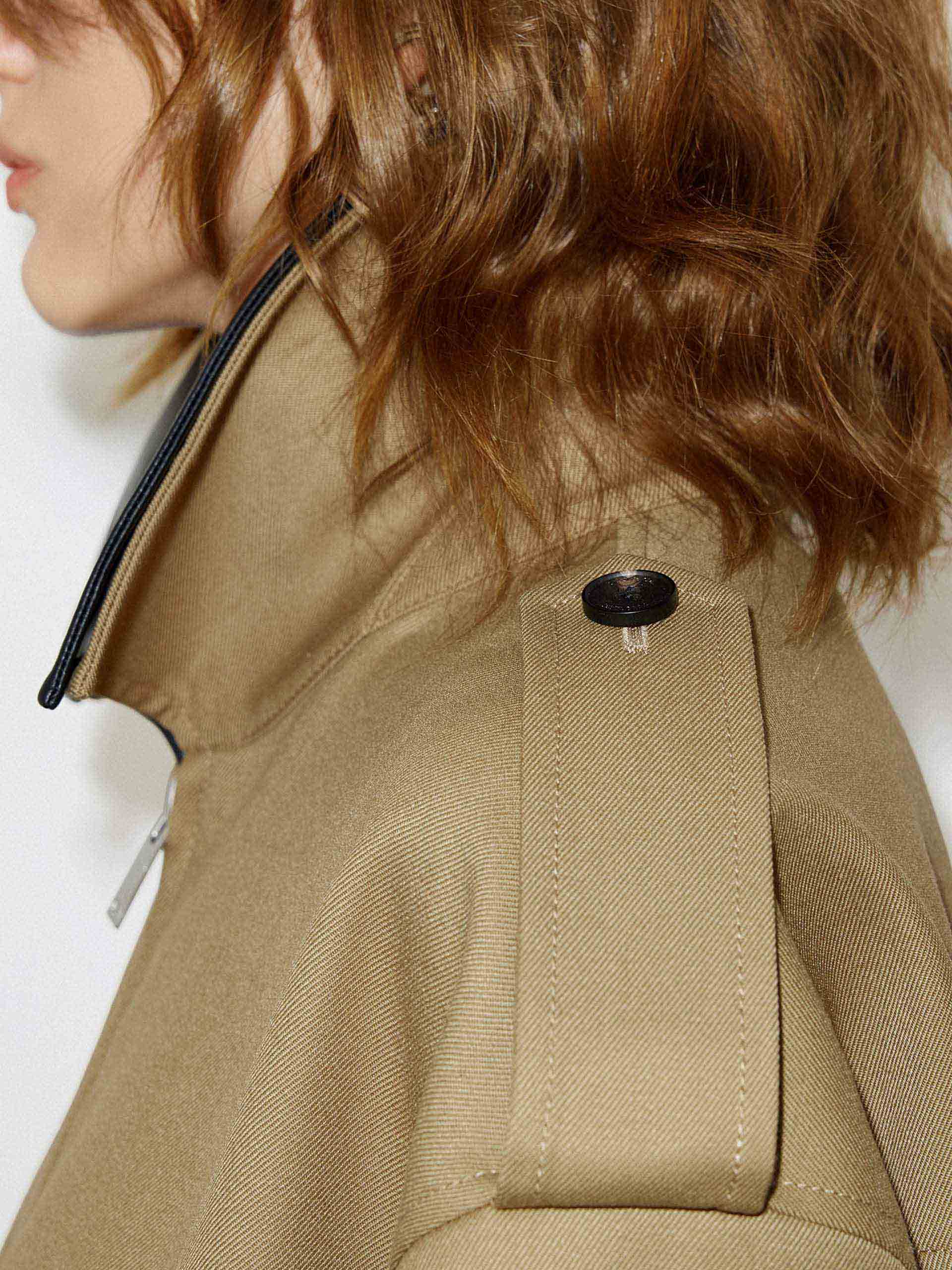 Wool Blend Loose Jacket - Image 7