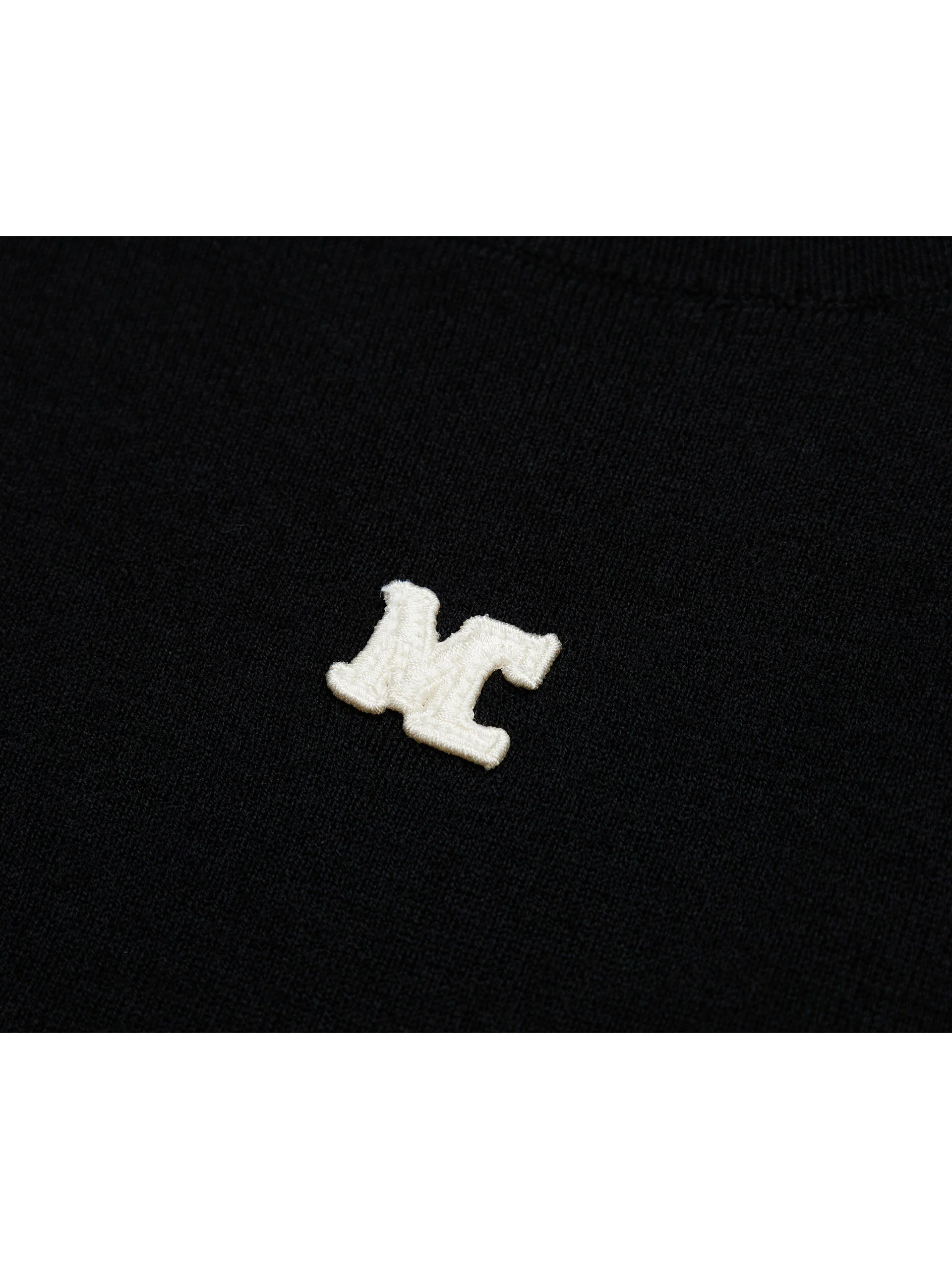 Wool Blend Slim Fit Logo Knit Sweater - Image 10