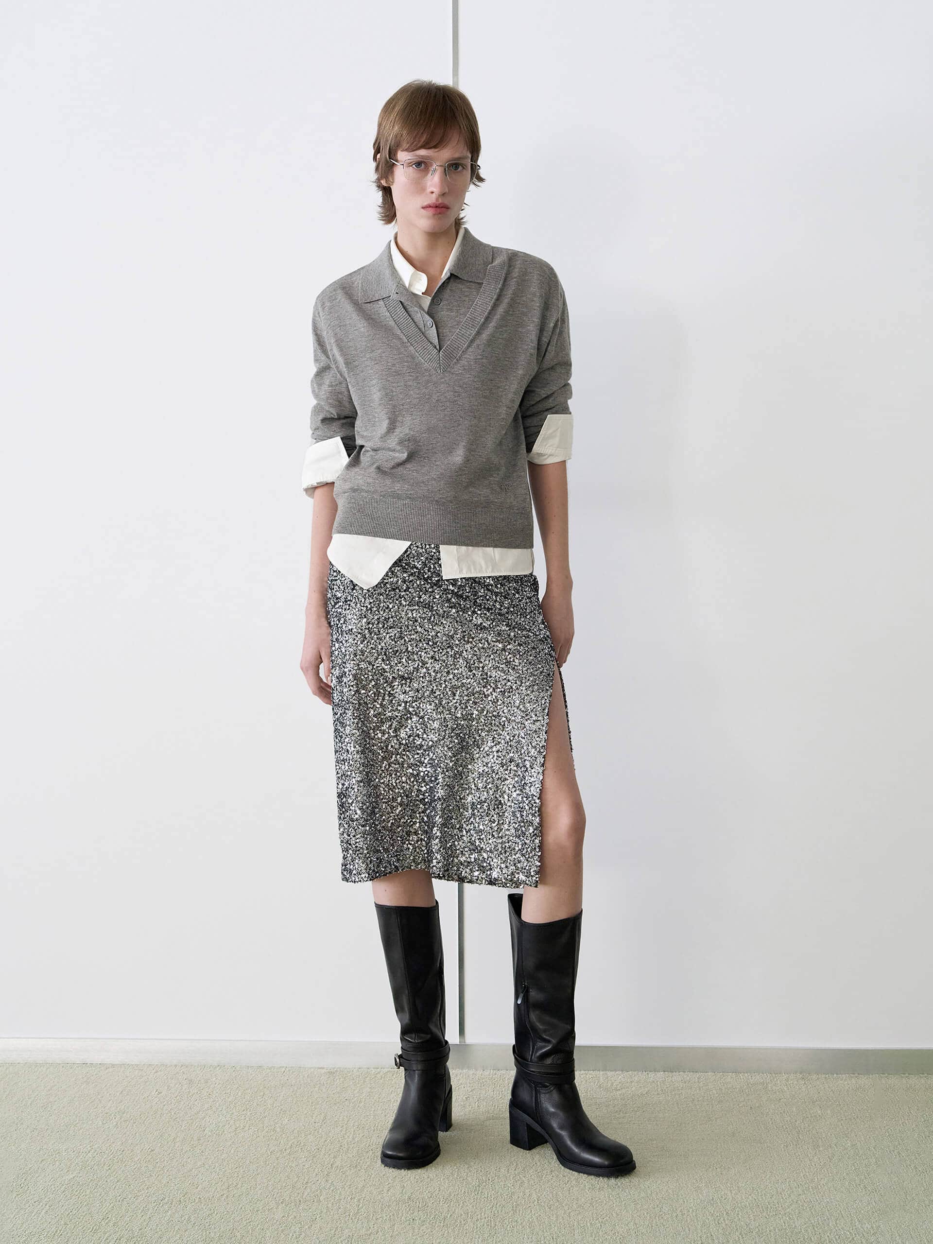 Wool Blend Sweater Set - Image 2