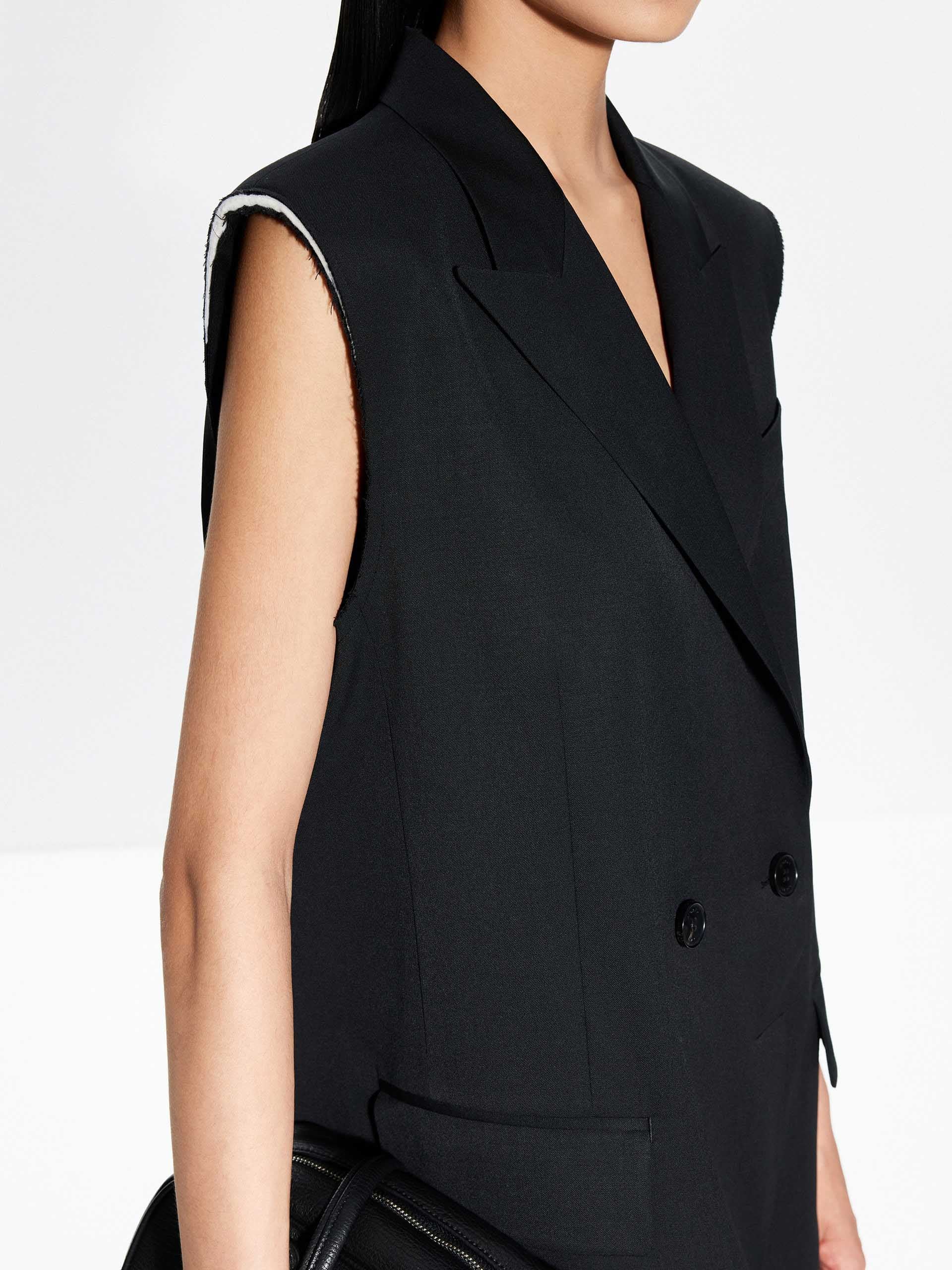 Wool Blend Tailored Dress - Image 7