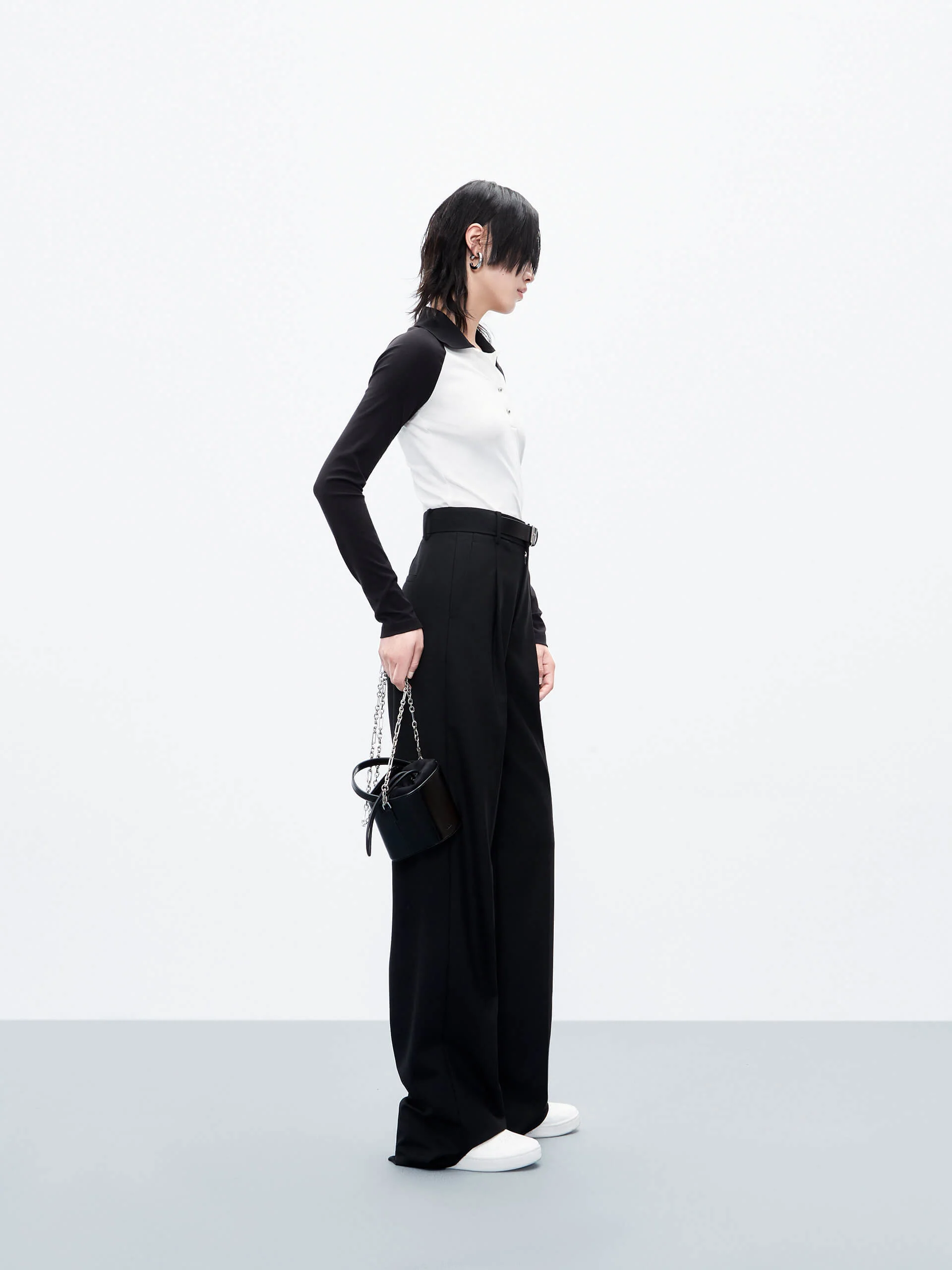 Wool Blend Tailored Pants - Image 5