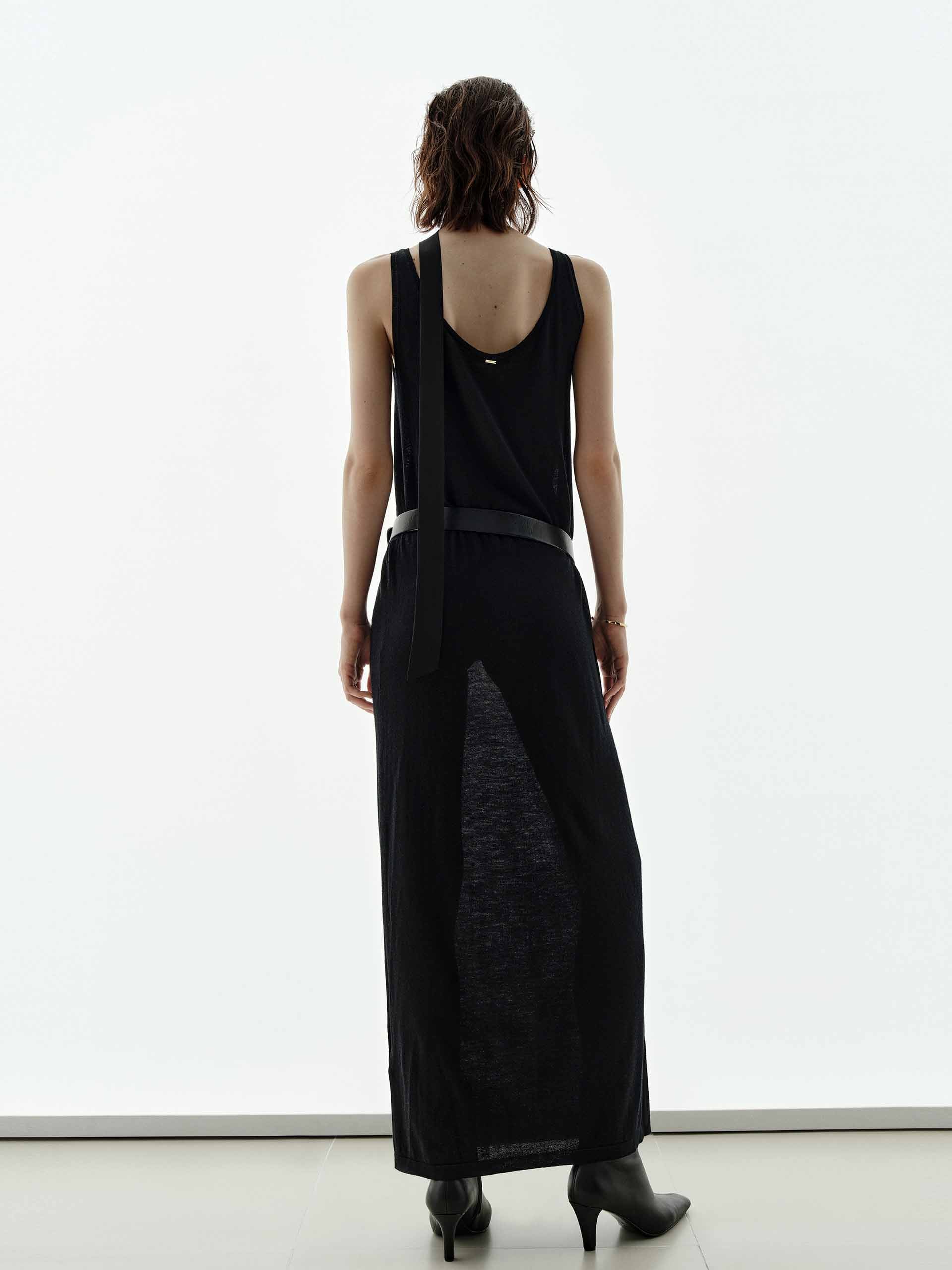 Wool Blend Tank Dress - Image 3