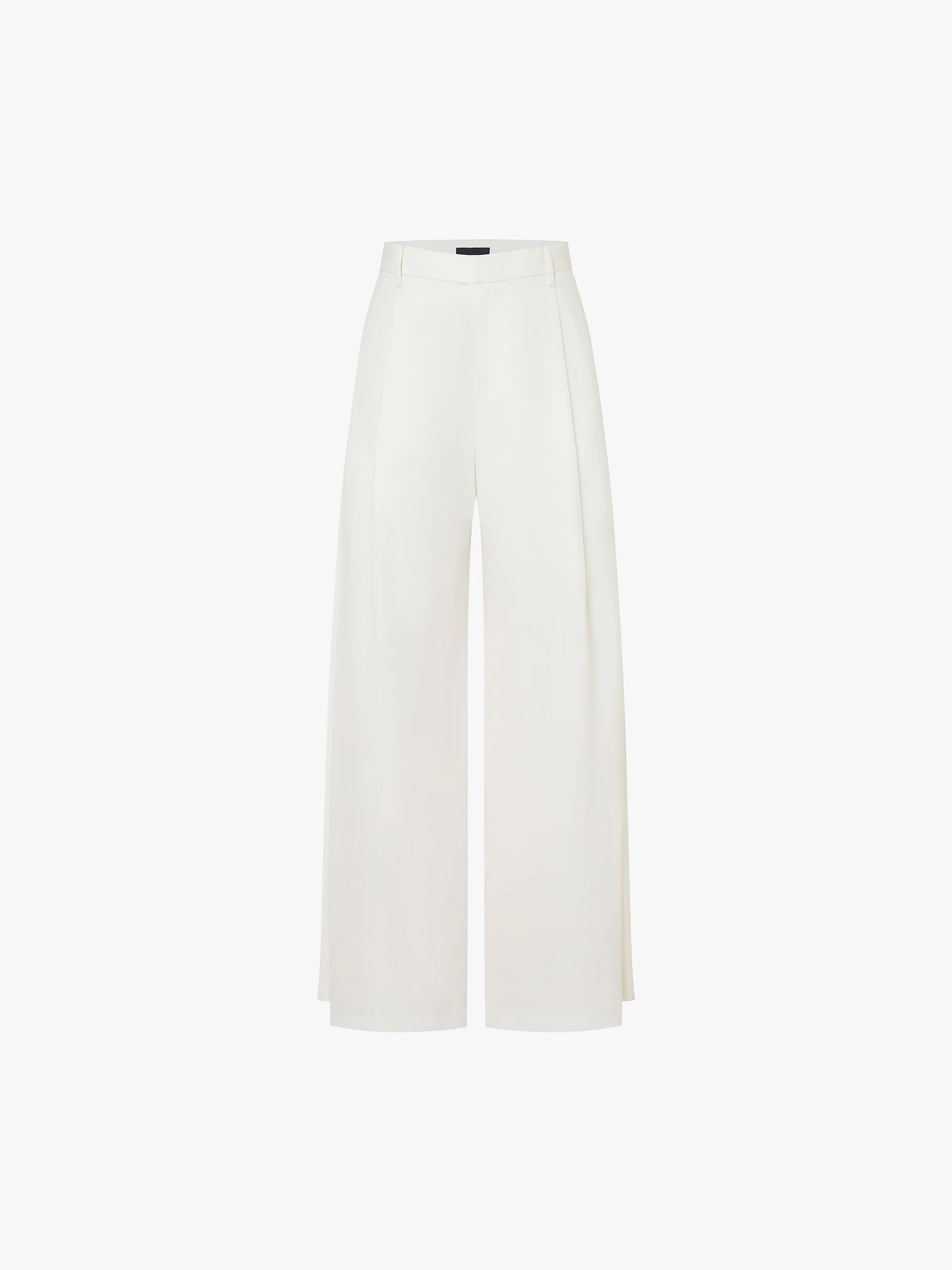 Wool Blend Wide Leg Pants - Image 5