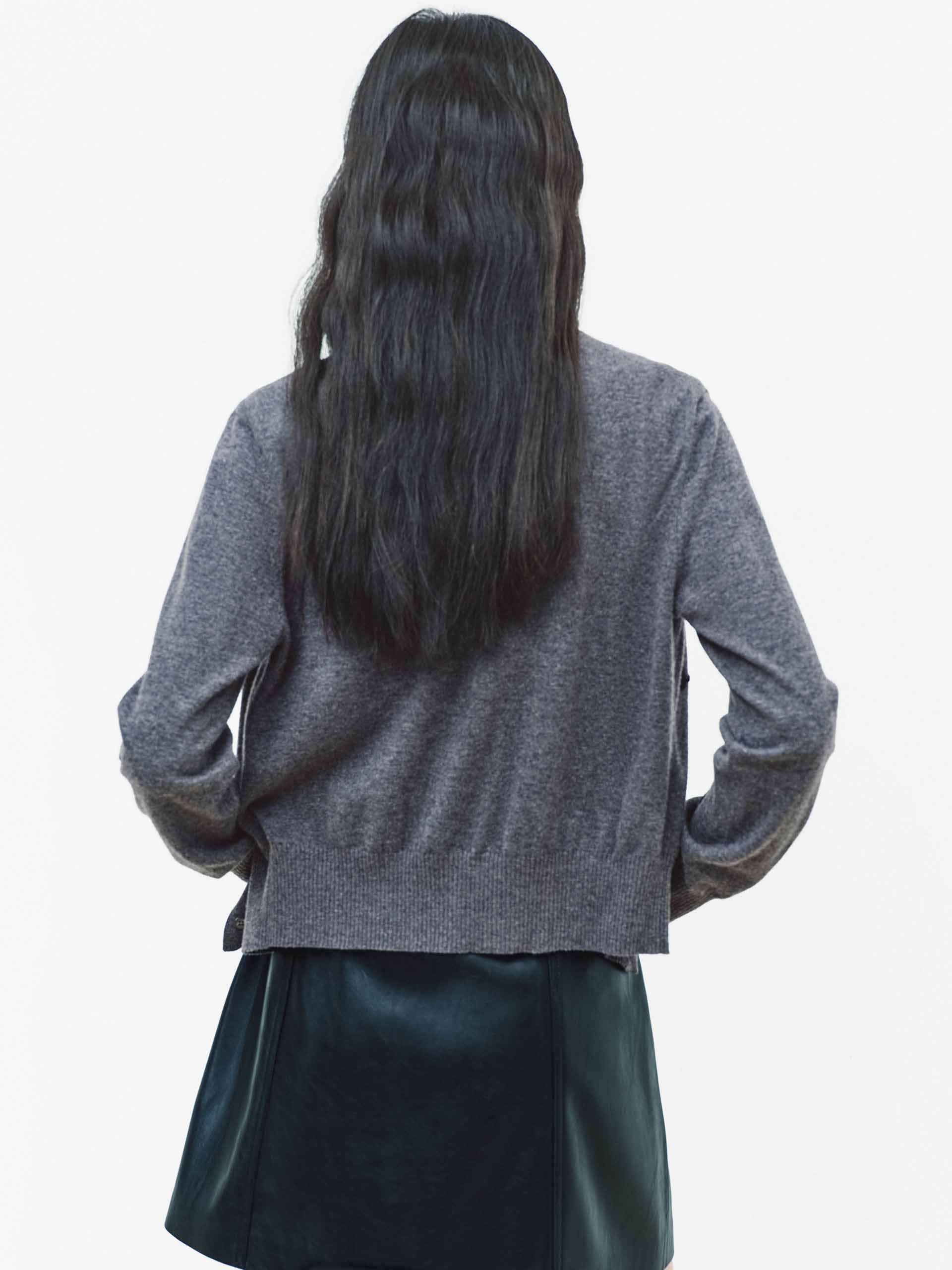 Wool Cashmere Beaded Cardigan - Image 14