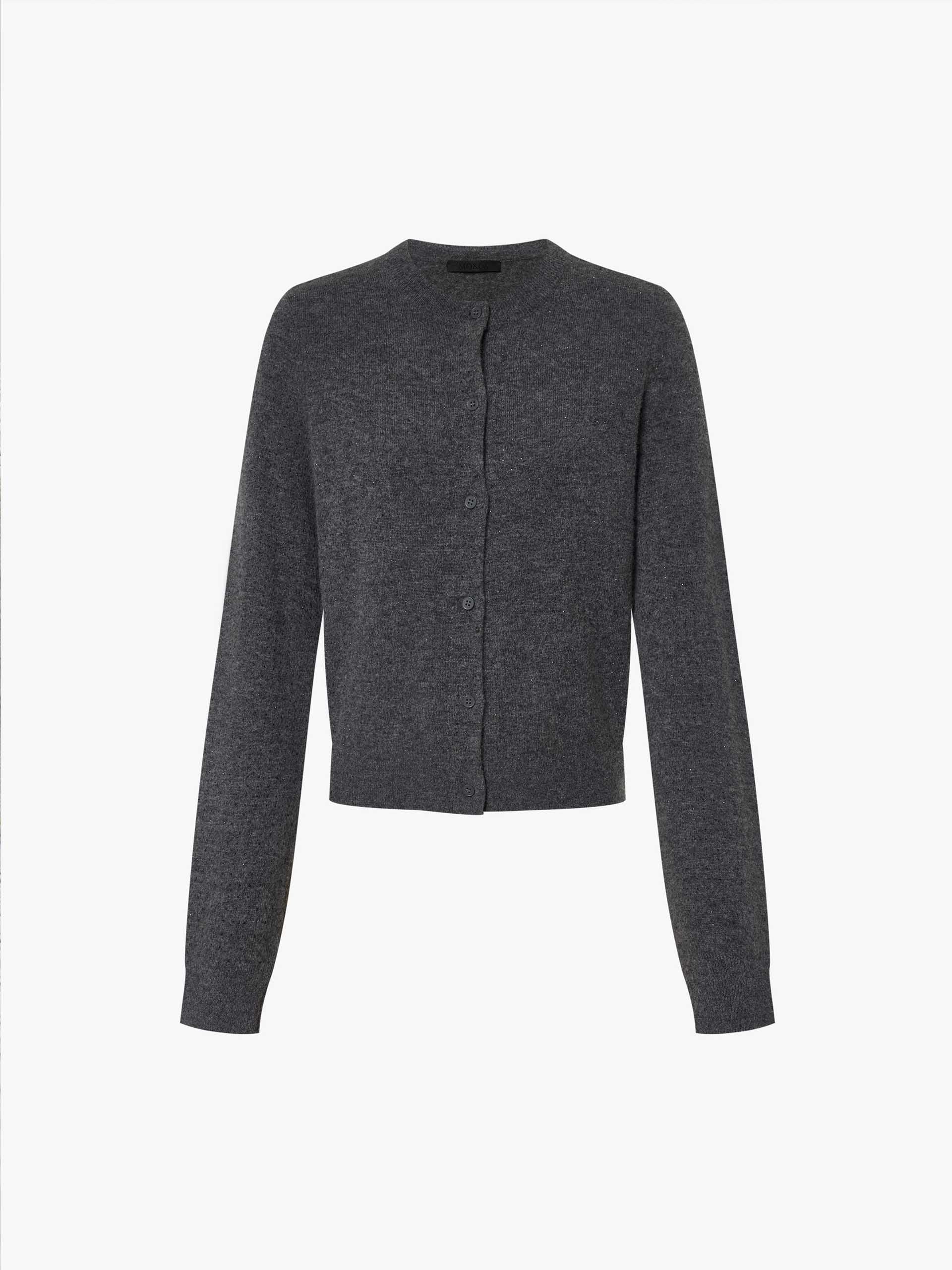 Wool Fitted Knit Cardigan - Image 13