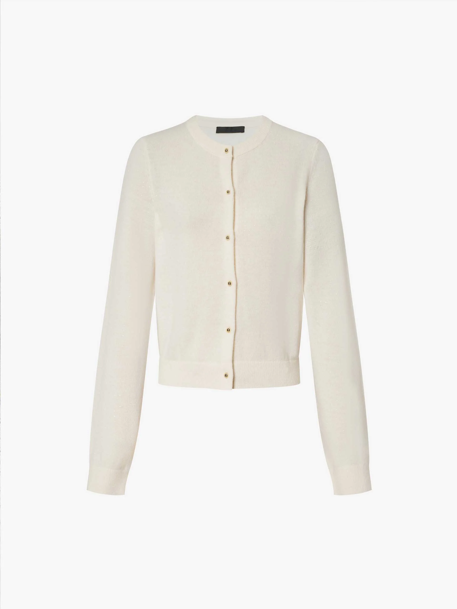 Wool Fitted Knit Cardigan - Image 5