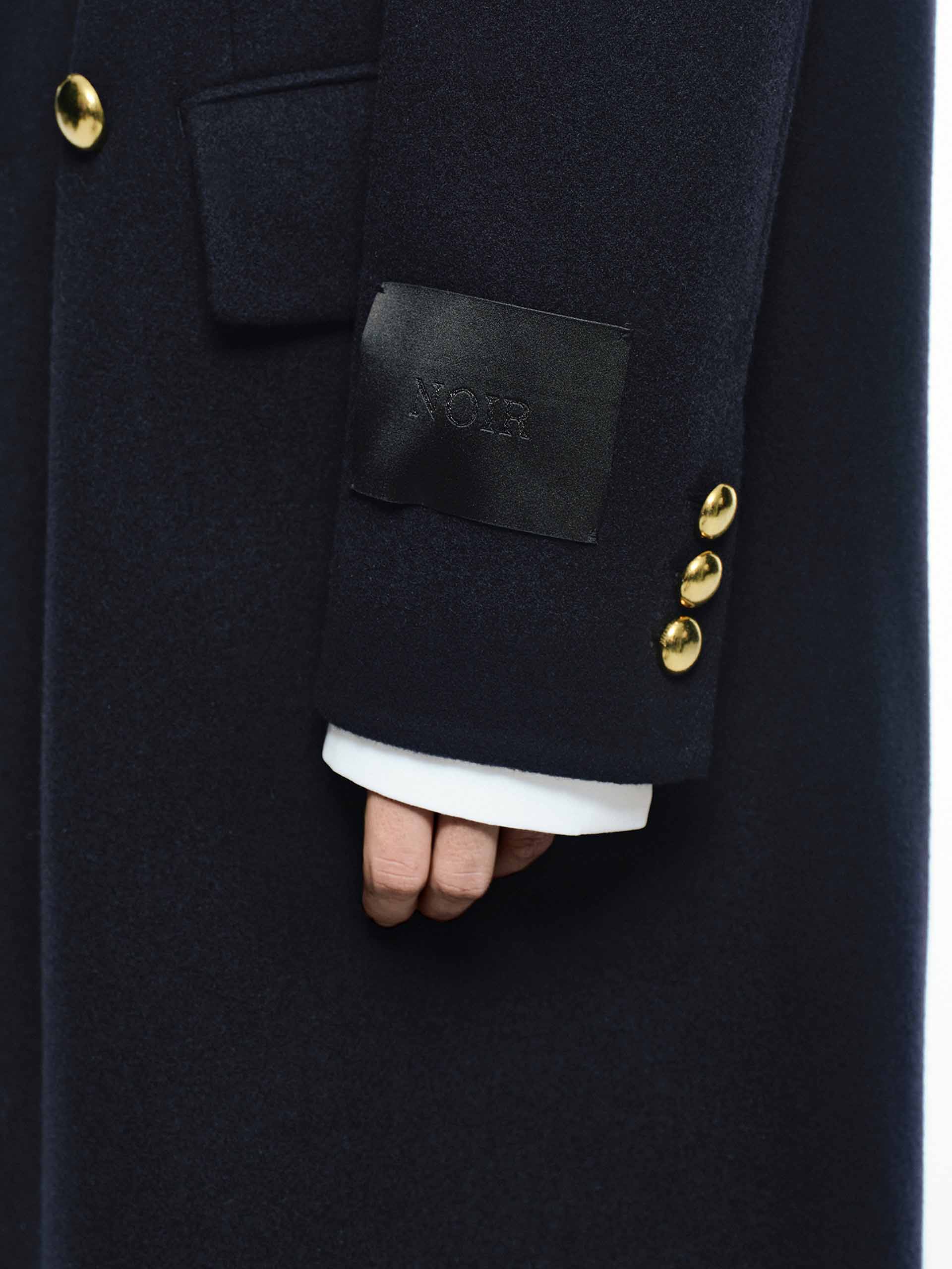 Wool Longline Overcoat - Image 8