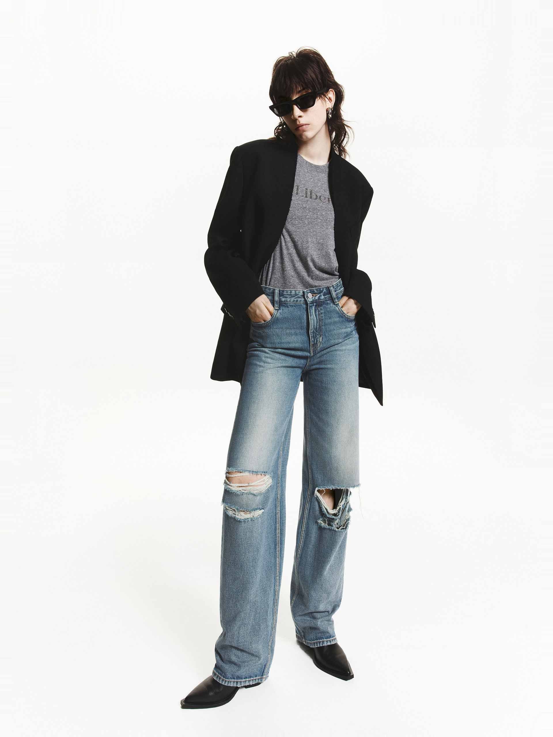 Wool Raw Trim Blazer - Image 6