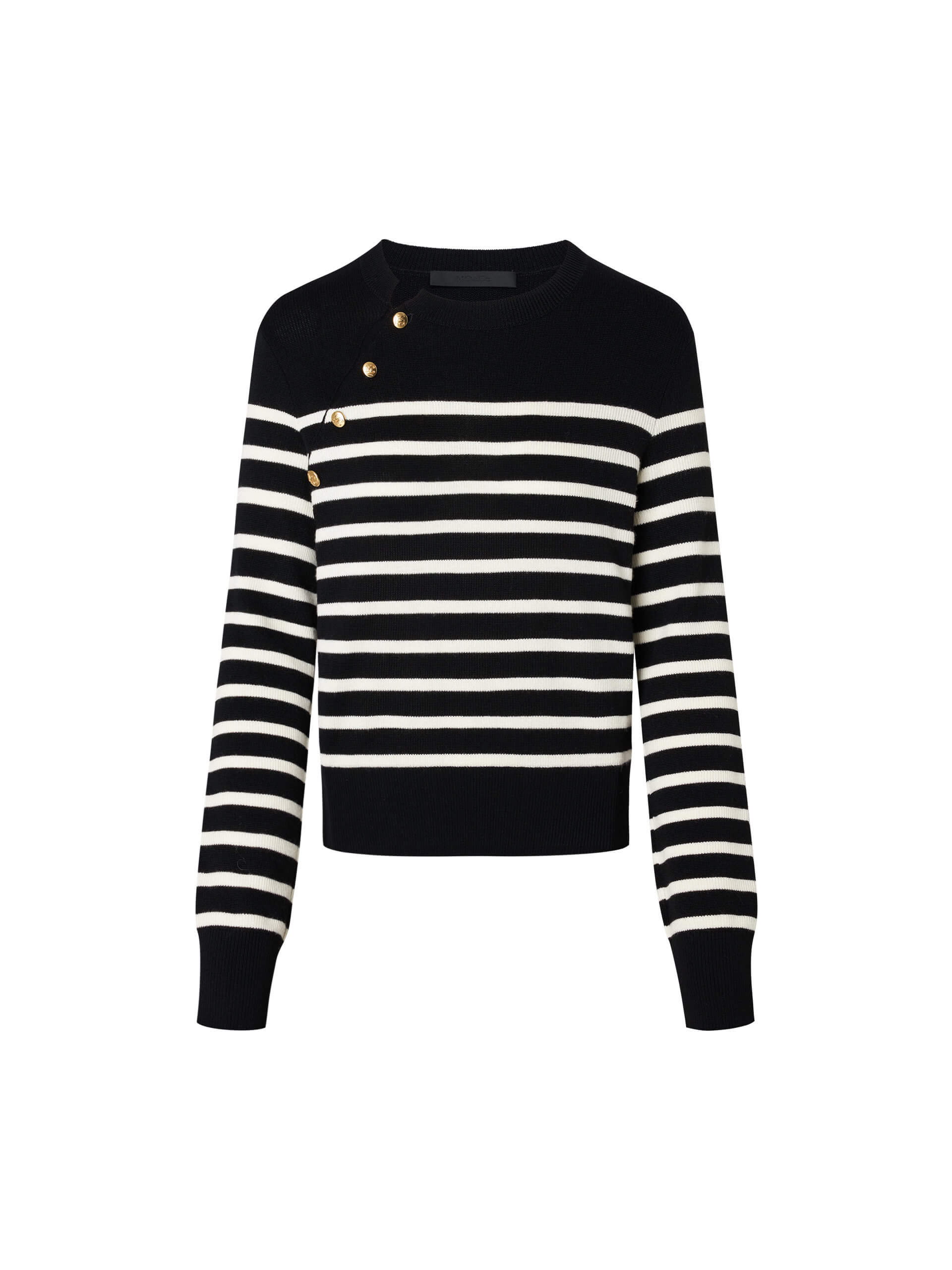 Wool Striped Knit Sweater - Image 5