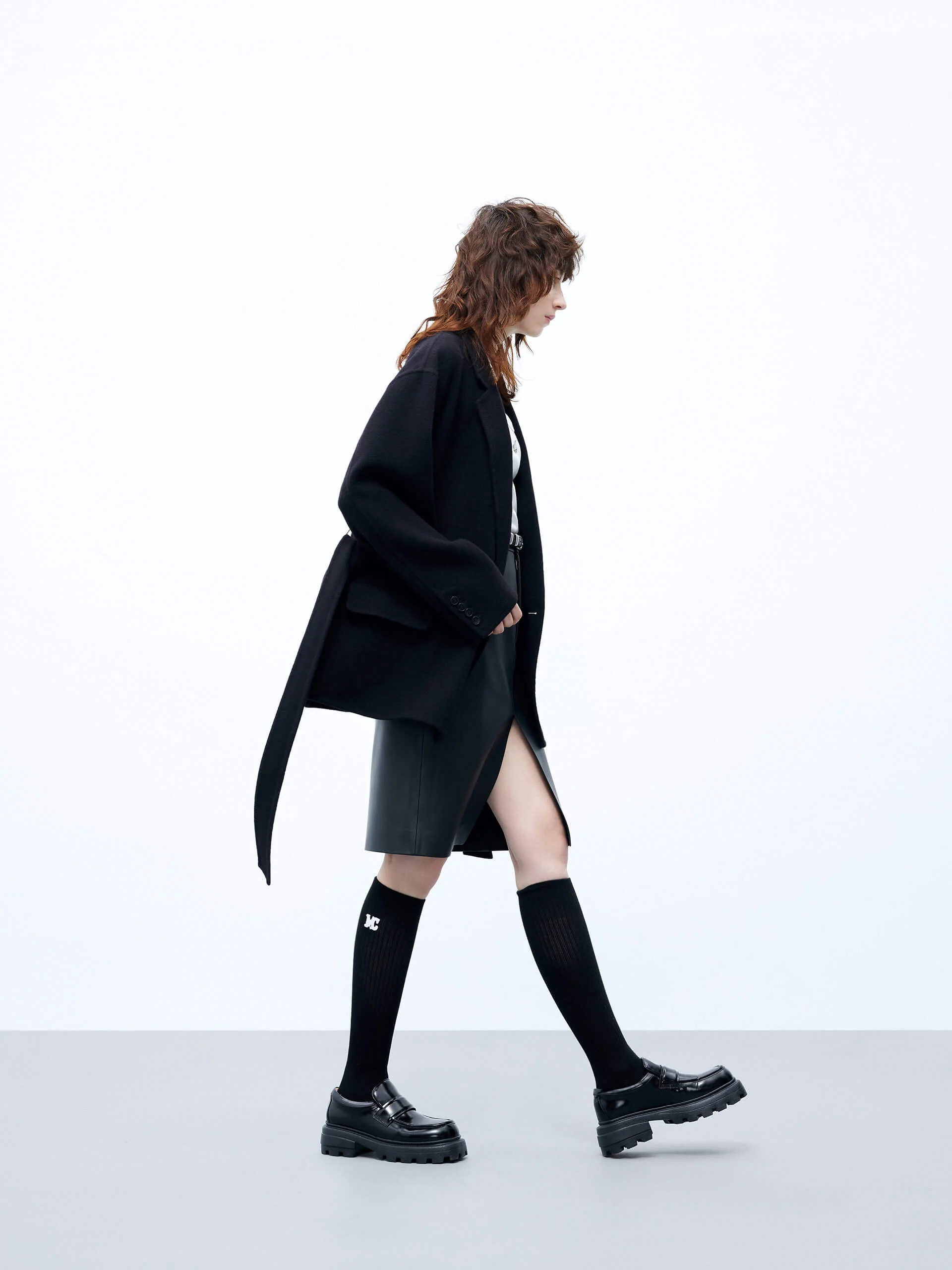 Wool Structured Blazer Coat - Image 11