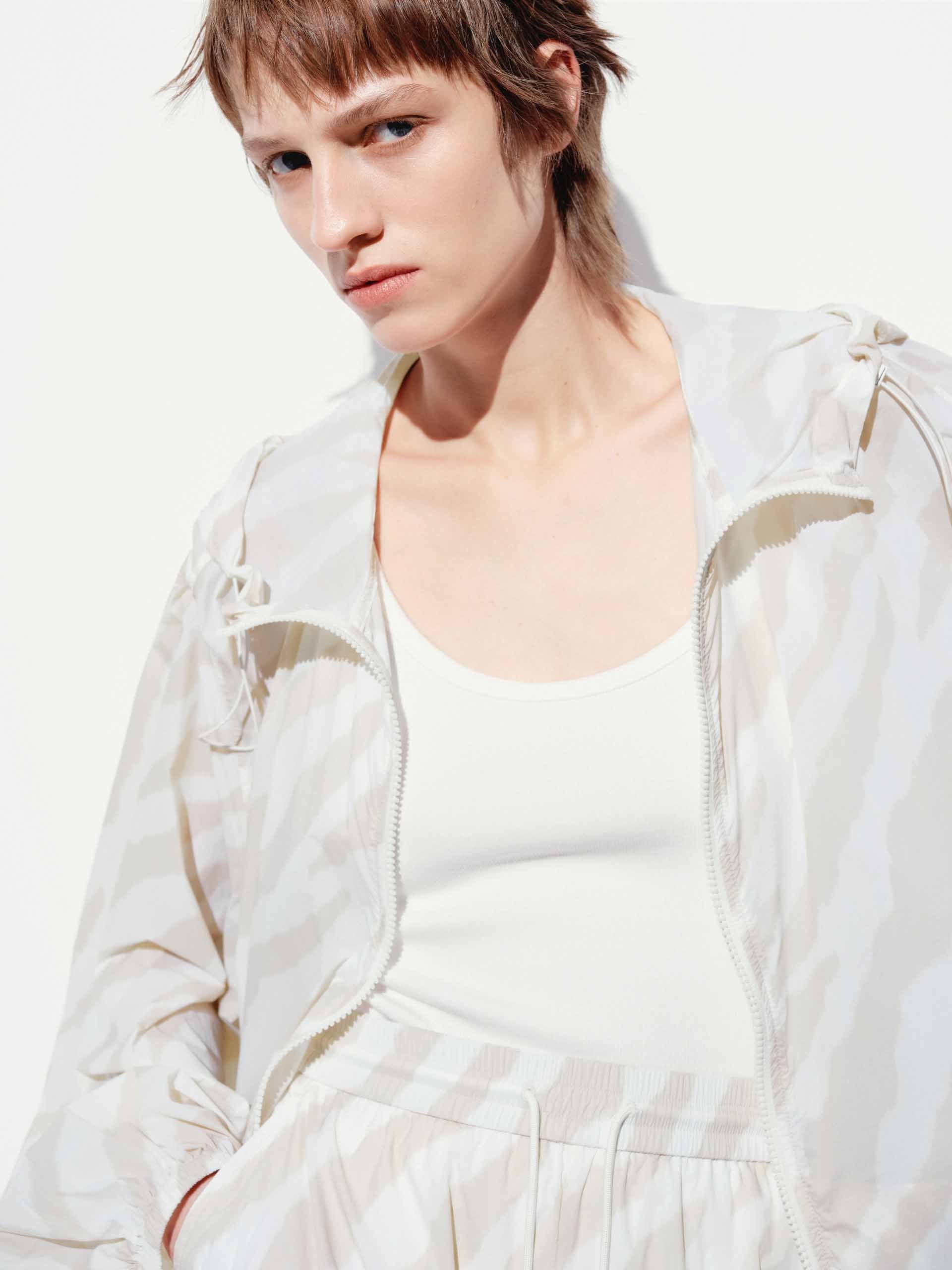 Zebra Pattern Hooded Coat - Image 8
