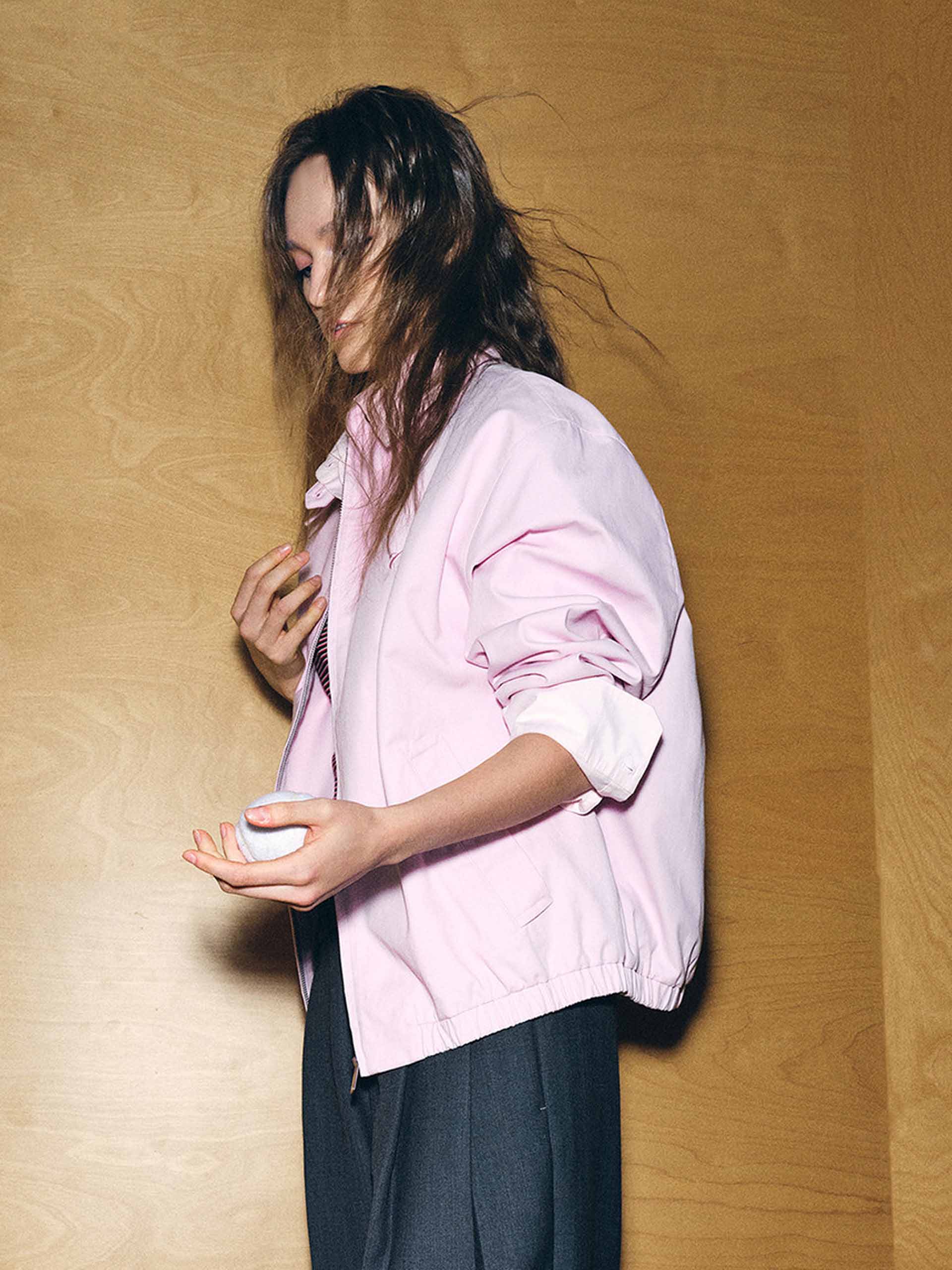 Zip Closure Cotton Jacket - Image 11