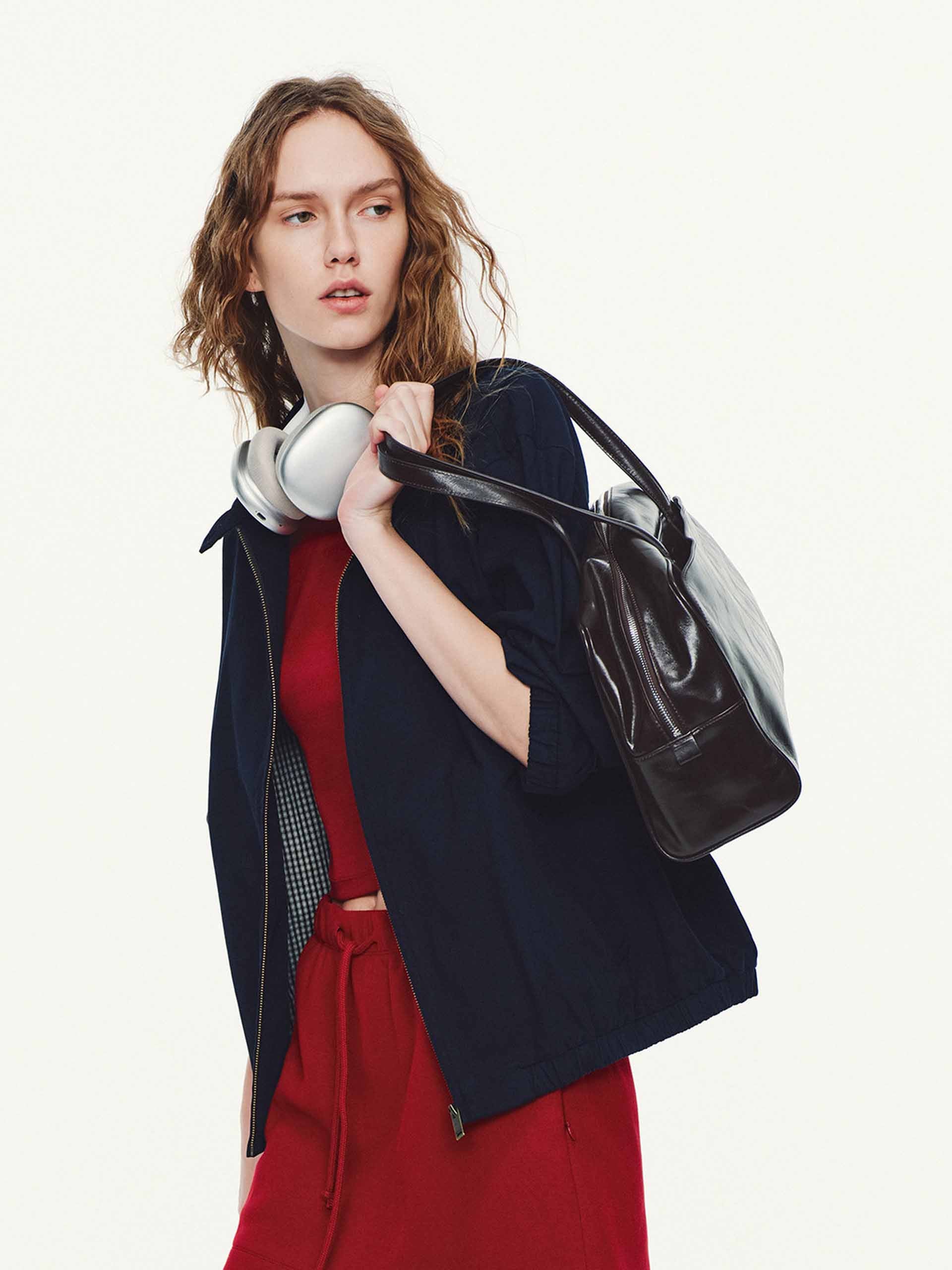 Zip Closure Cotton Jacket - Image 5