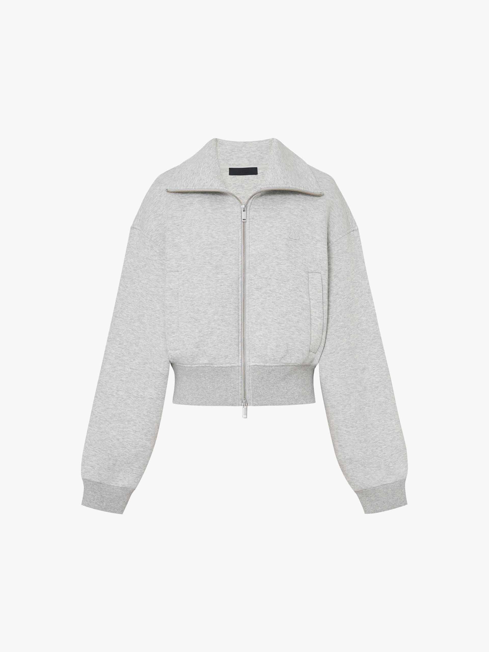 Zip Closure Cropped Jacket - Image 5