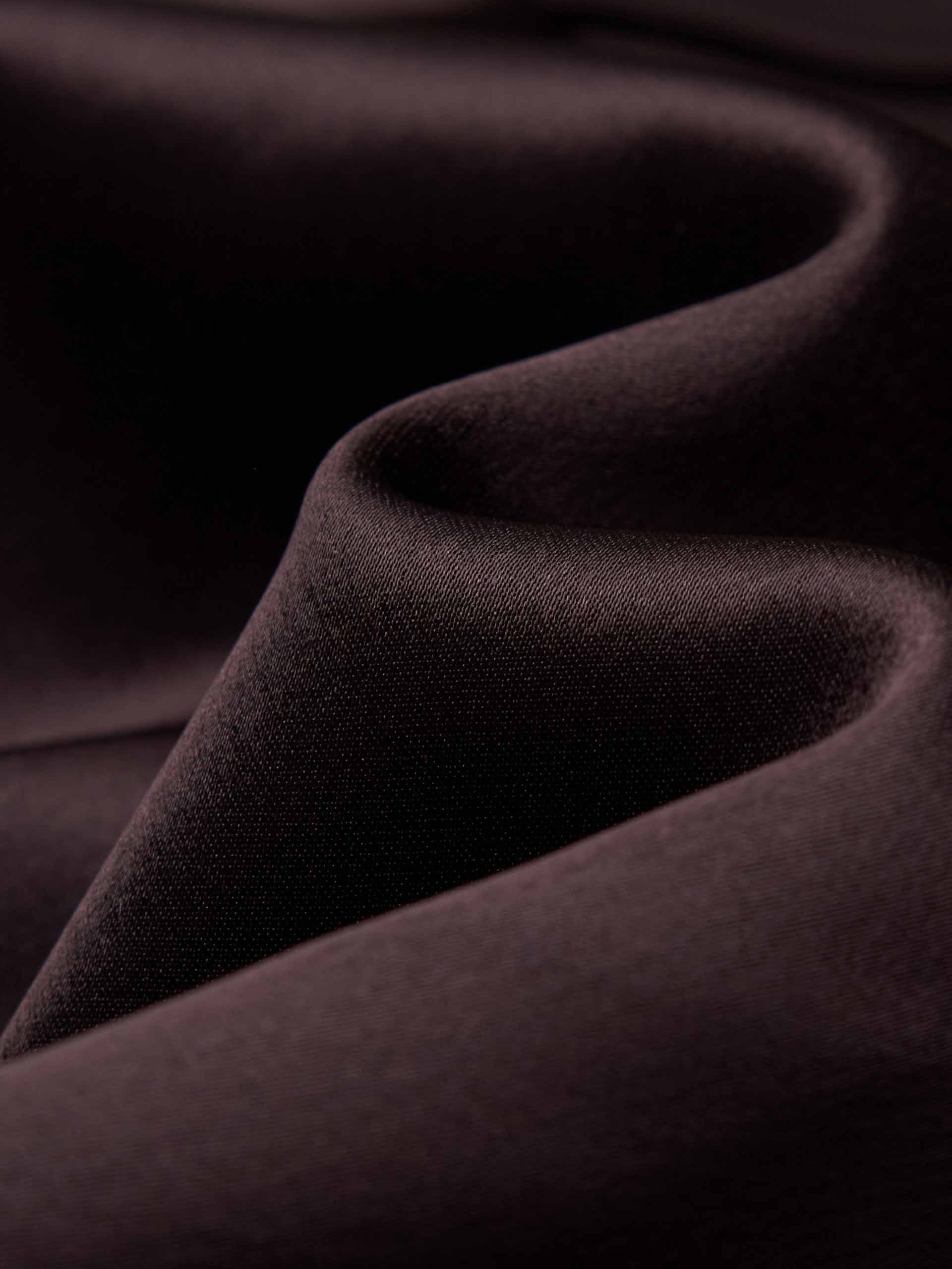 Zip Closure Satin Jacket - Image 4